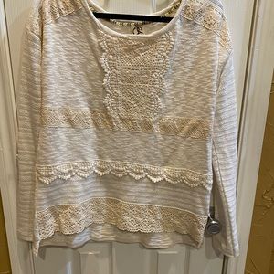 One September top from Anthropologie, size large